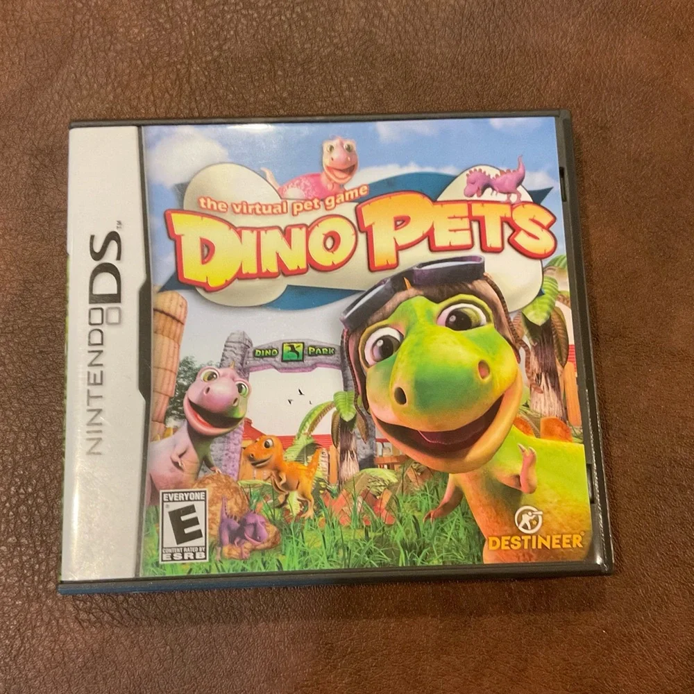 4 Nintendo DS Games - Cases & Original Paperwork Included 🦕 🐅 🐘 🃏